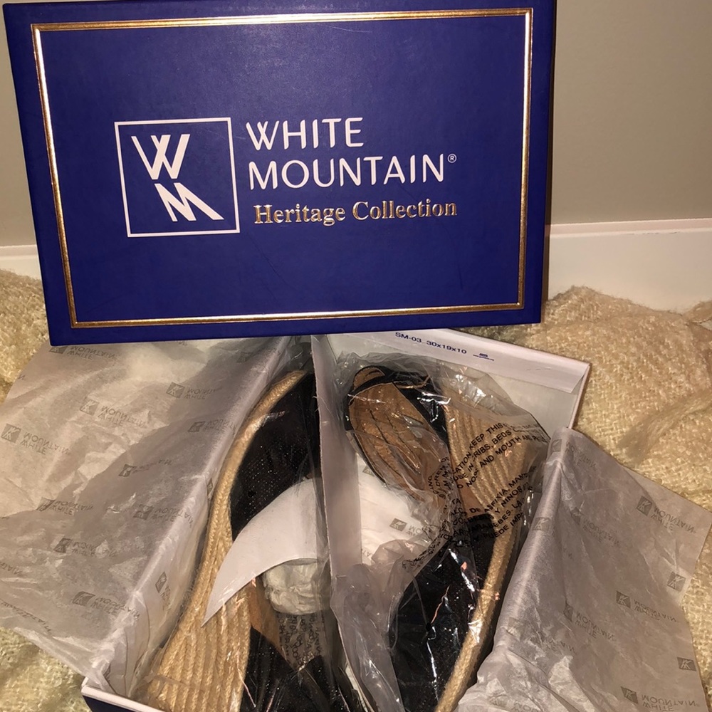 White Mountain- Wedge Espadrilles - image 1